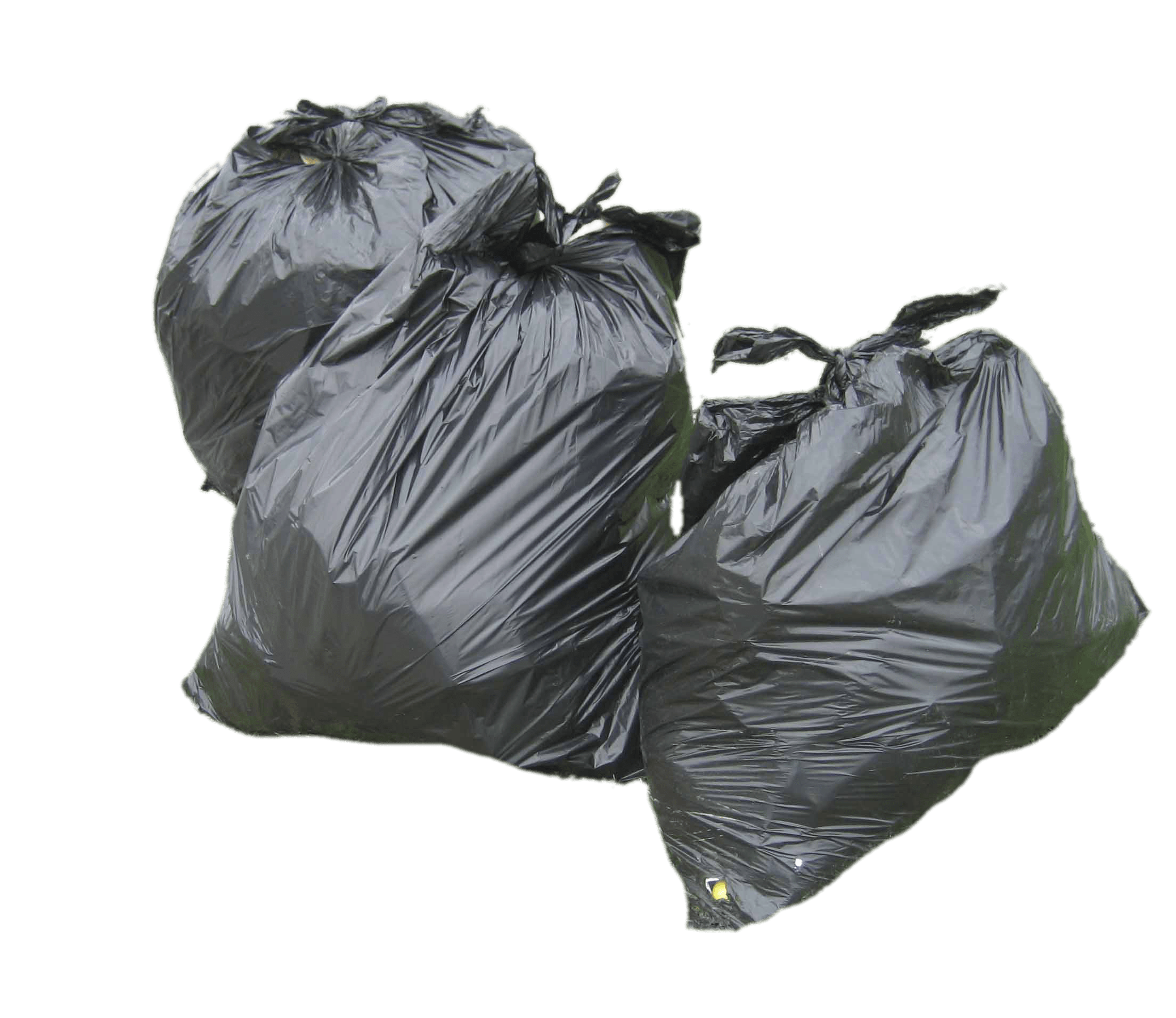 Three Garbage Bags