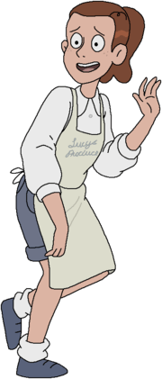 We Bare Bears Saleswoman Lucy