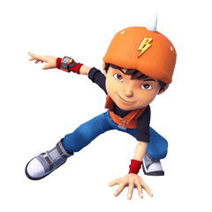 BoBoiBoy Touching the Ground