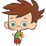 Eliot Kid With Backpack