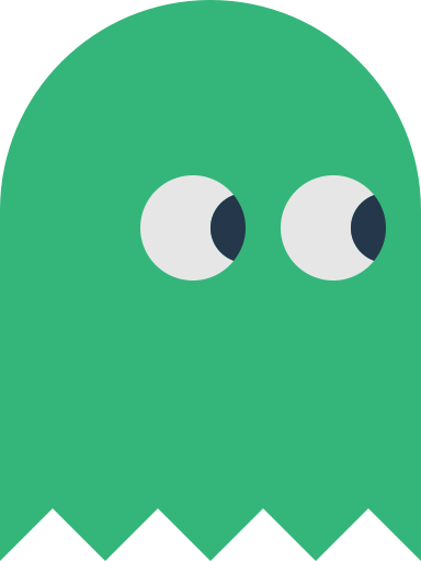 Pacman Green Ghost