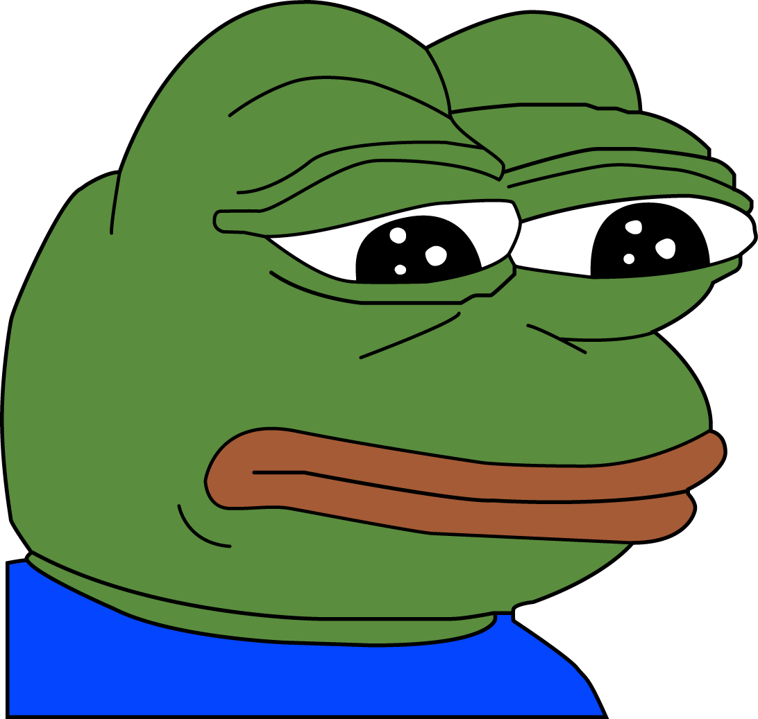 Sad Pepe FeelsBadMan
