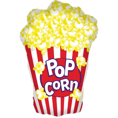 Popcorn Shaped Balloon