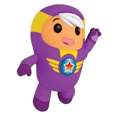 Go Jetters Xuli Fist Up In the Air