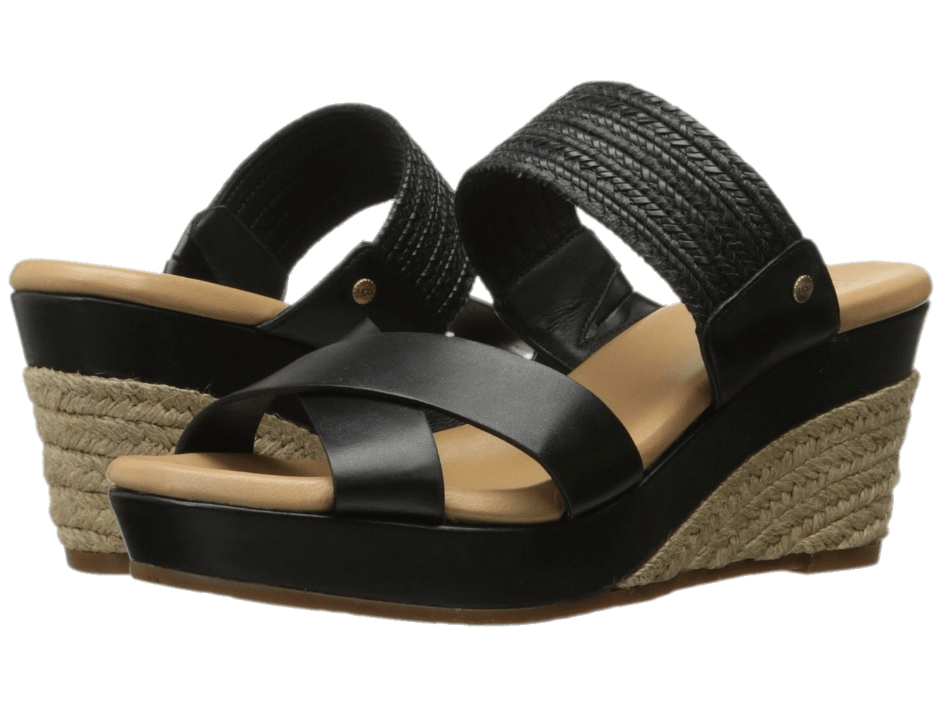Black UGG High Sandals