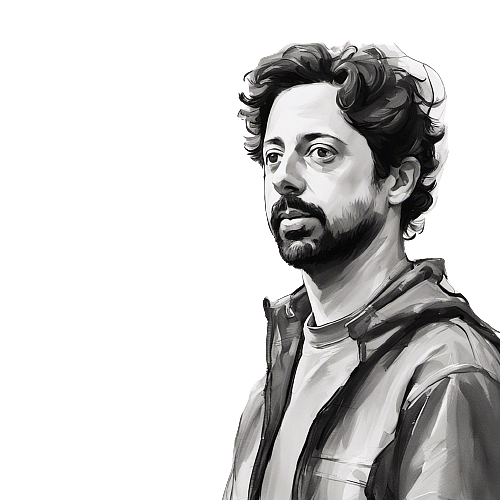 Sergey Brin Portrait