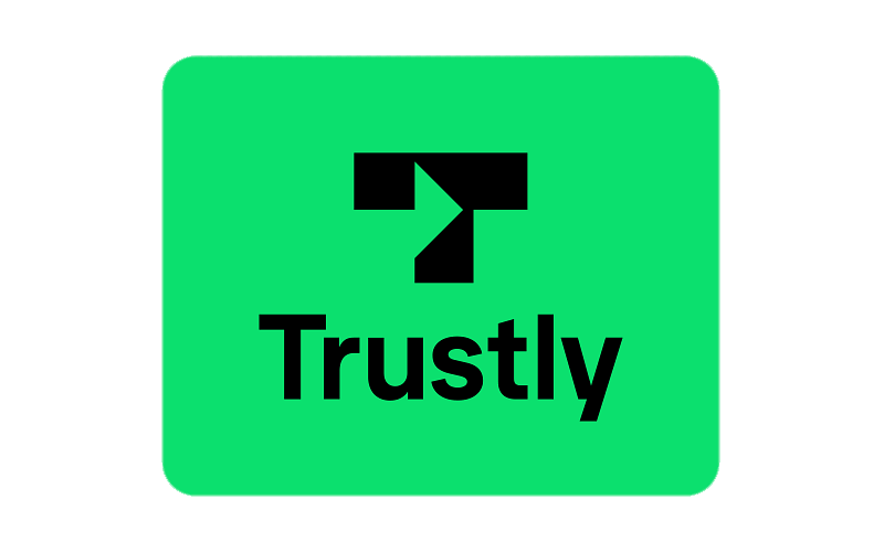 Trustly logo button
