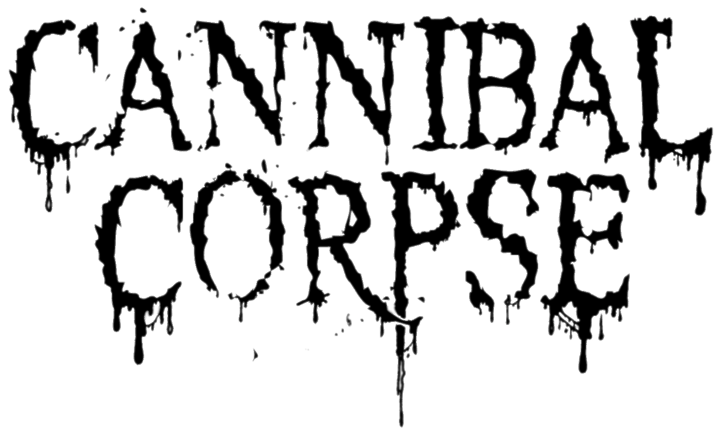 Cannibal Corpse Logo Black