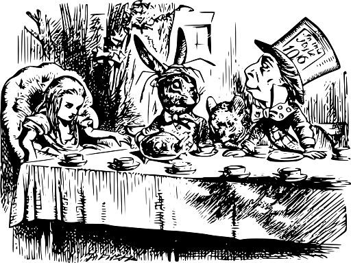 Tea Party Alice in Wonderland