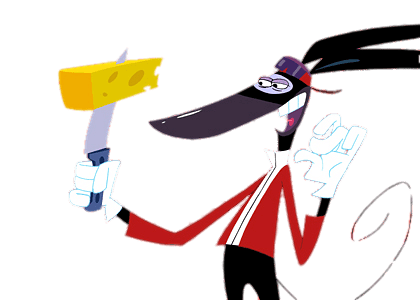 Ratz Rapido Eating Cheese