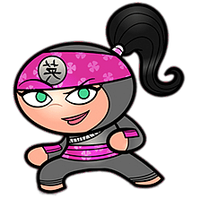 Chop Chop Character Jo ready to fight