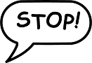 Speech Bubble Stop!