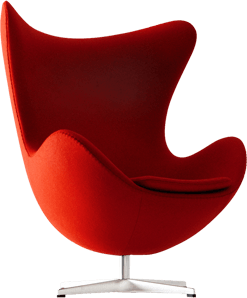 Armchair Red Modern