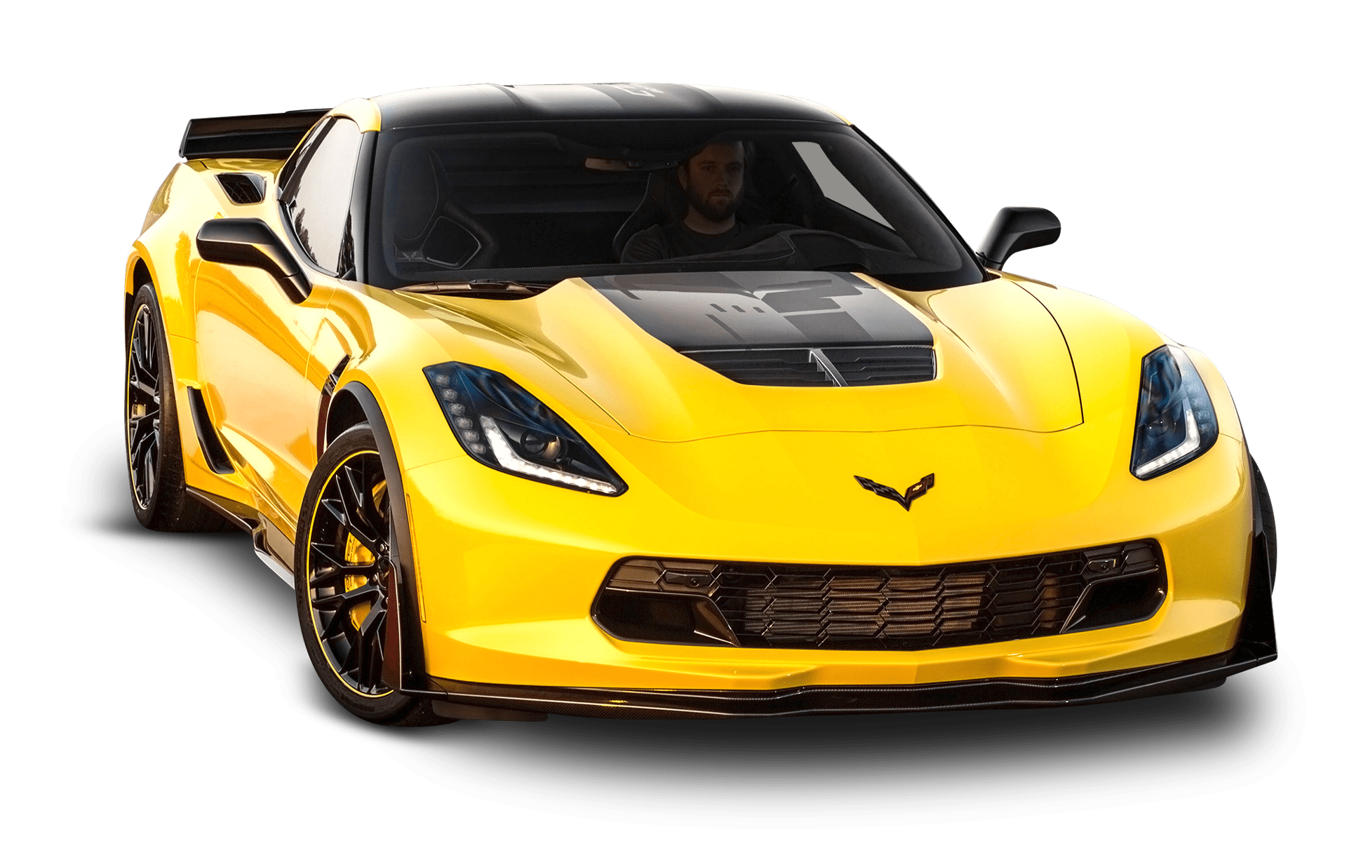 Yellow Corvette