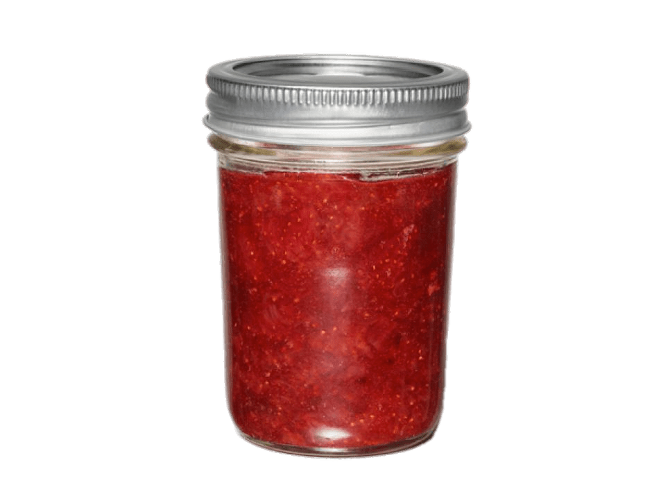 Small Raspberry Jam Jar