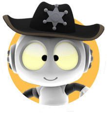 Rob Wearing Sherrif's Hat