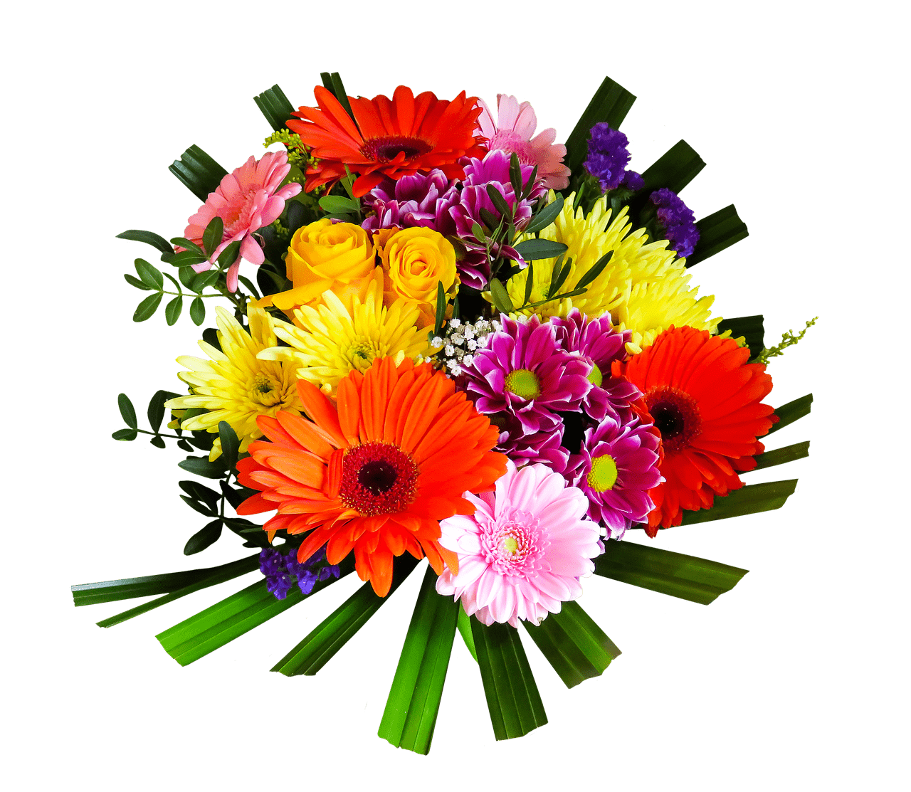 Brightly Coloured Bouquet