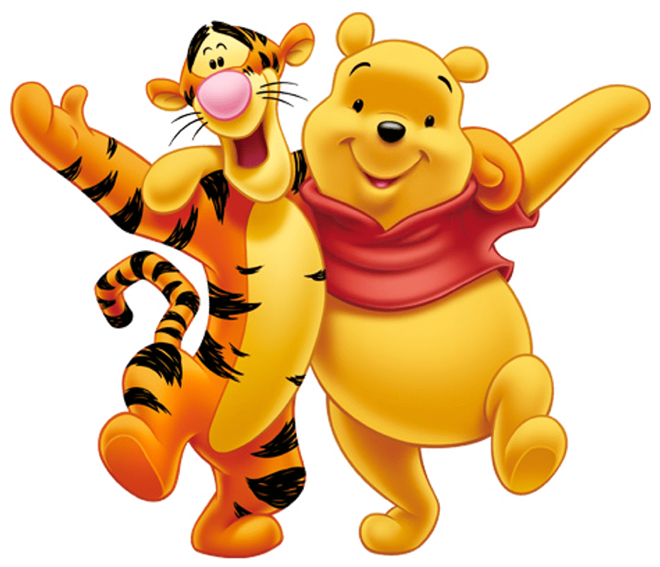 Winnie the Pooh and Tigger