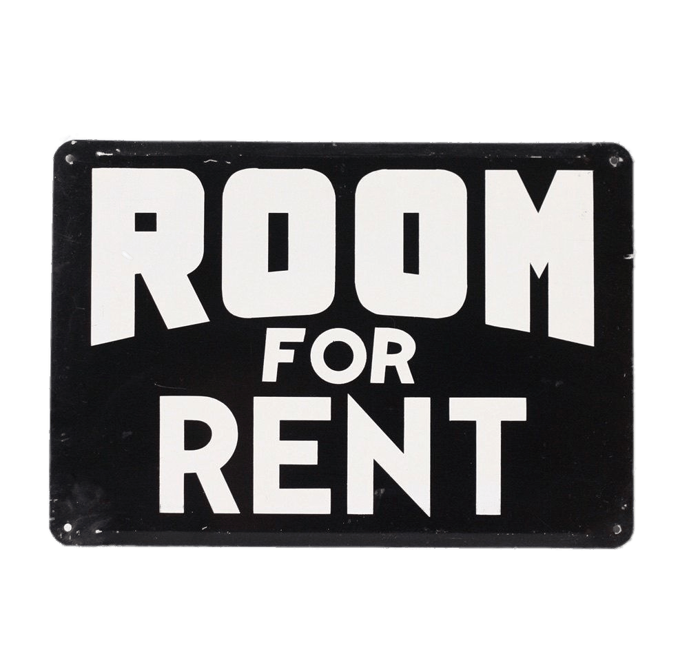 Room For Rent Sign