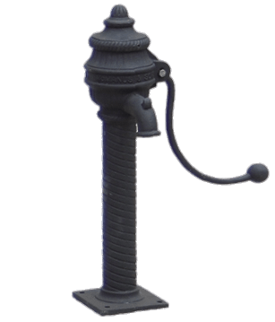 Old Street Hand Water Pump