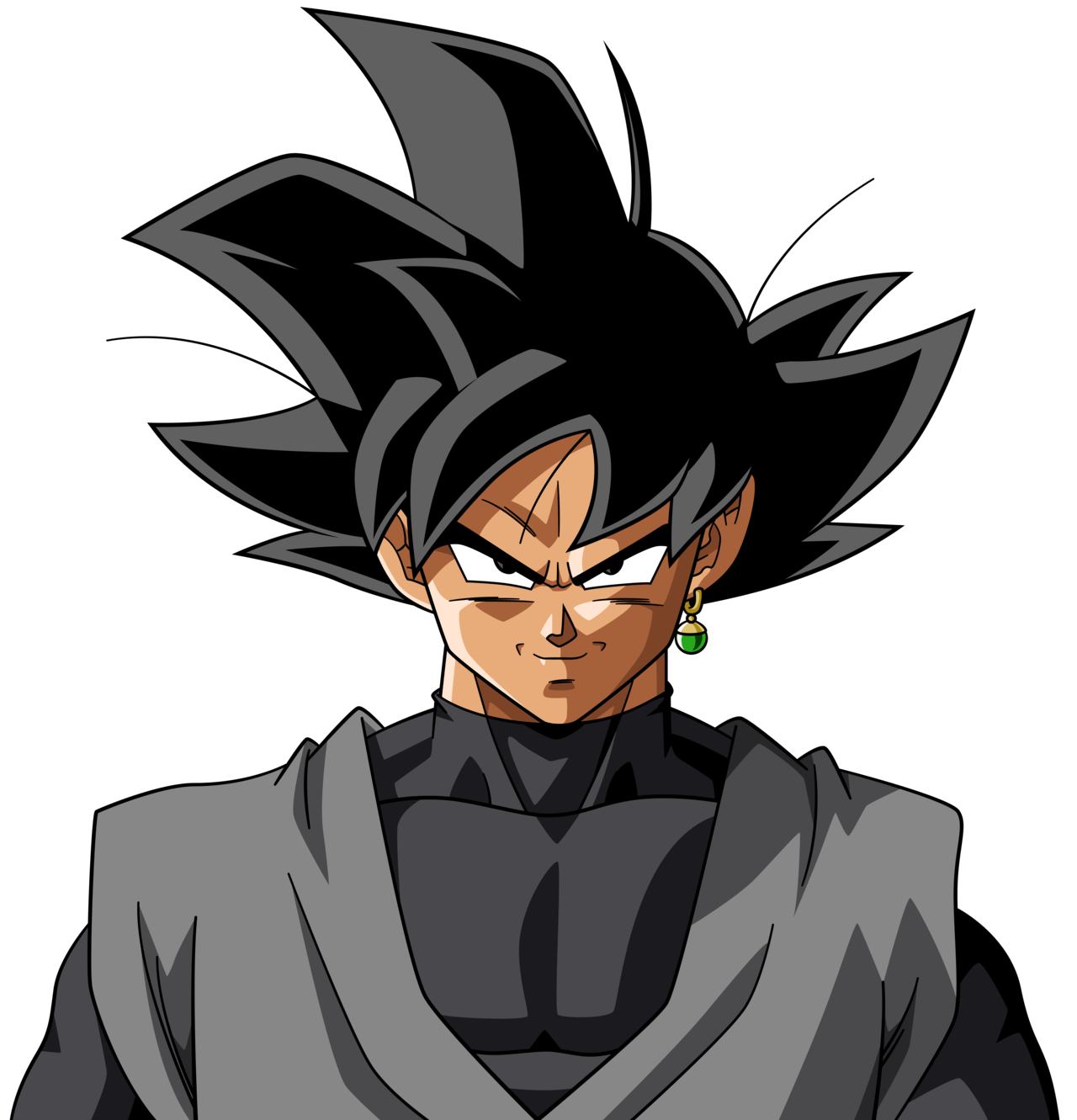 Black Goku Face