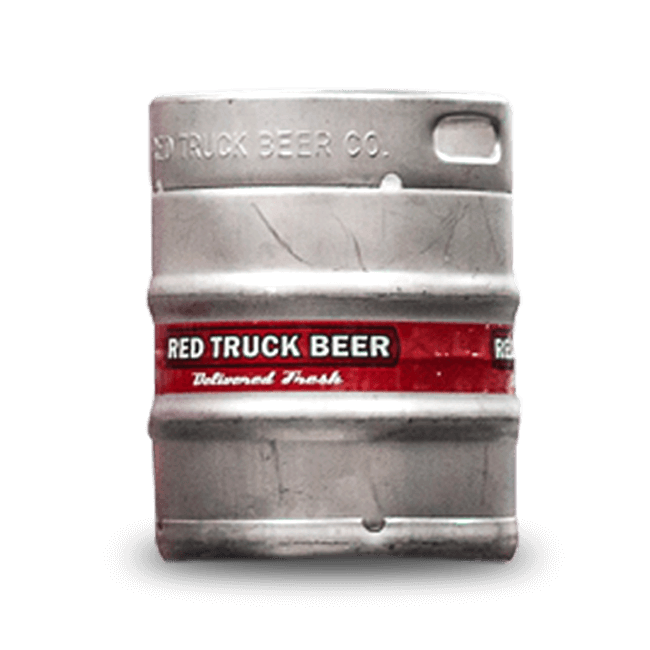 Red Truck Beer Keg
