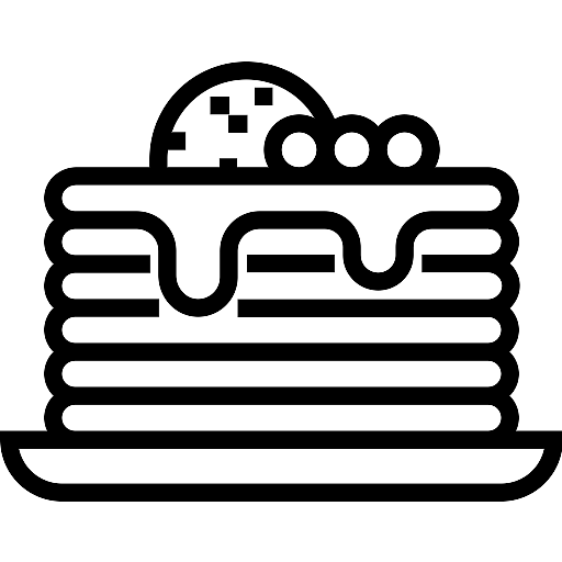 Pancakes Stack Icon