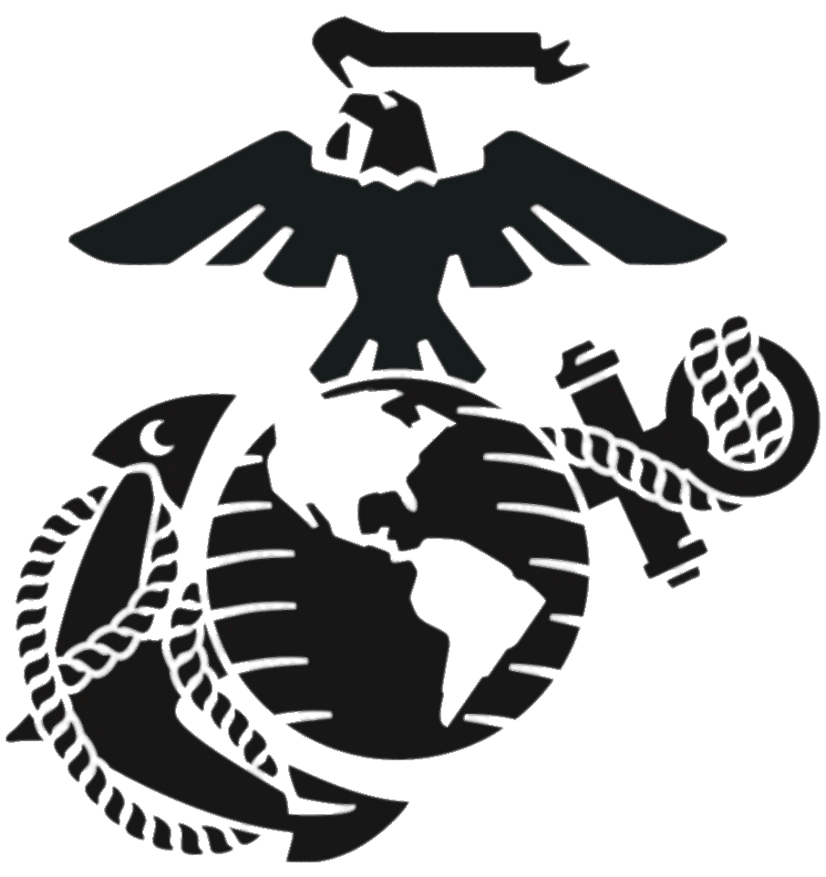 USMC Symbol Black