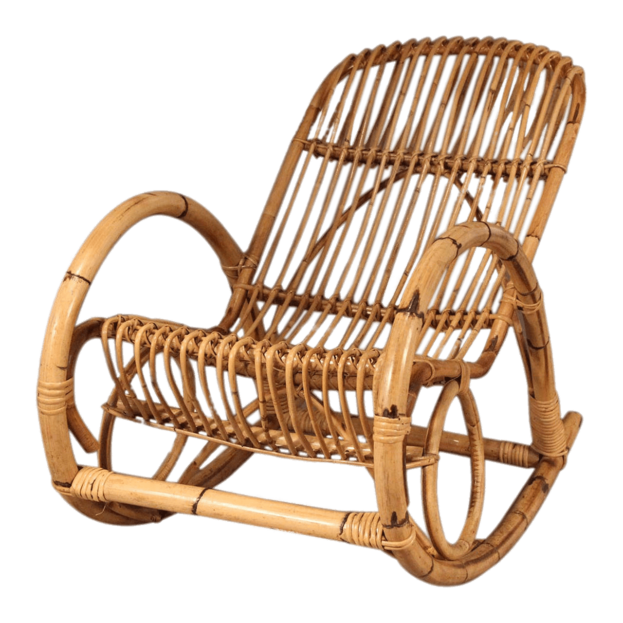 Bamboo Rocking Chair