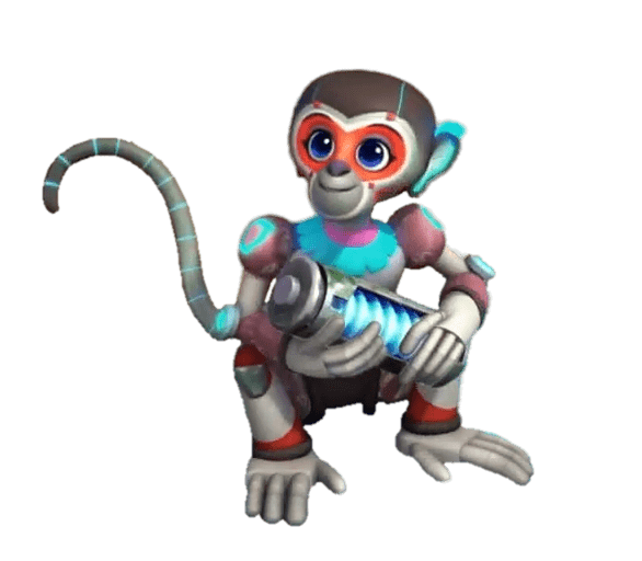 Miss Baker Robot Monkey
