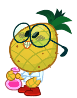 Pinestein the Joyful Juicy Brainiac Laughing