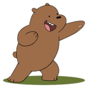 We Bare Bears Grizzly Fighting