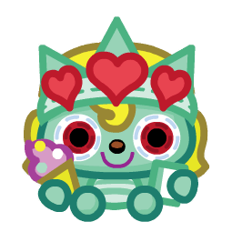 Liberty the Happy Statue Sitting