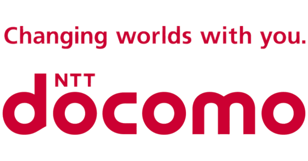 NTT Docomo logo and slogan
