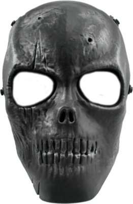 Black Skull Mask