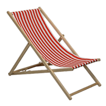 Adjustable Wooden Deckchair