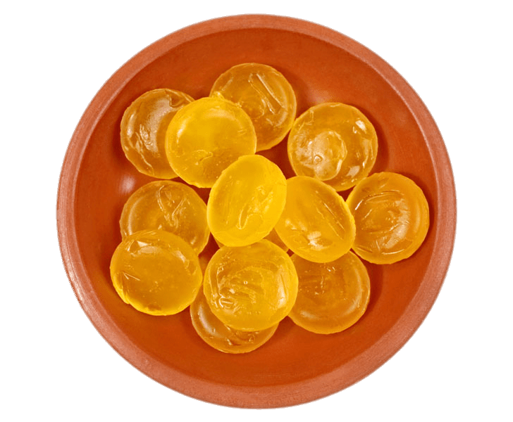 Ginger Lozenges In Bowl