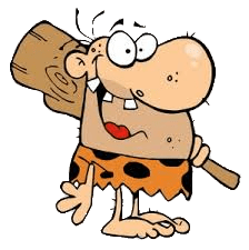Caveman Holding A Club