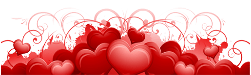 Happy Valentines Footer