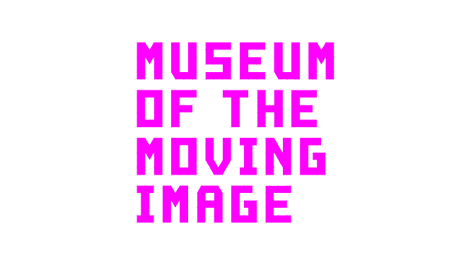 Museum of the Moving Image logo pink