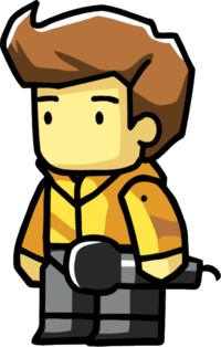 Scribblenauts Singer With Microphone