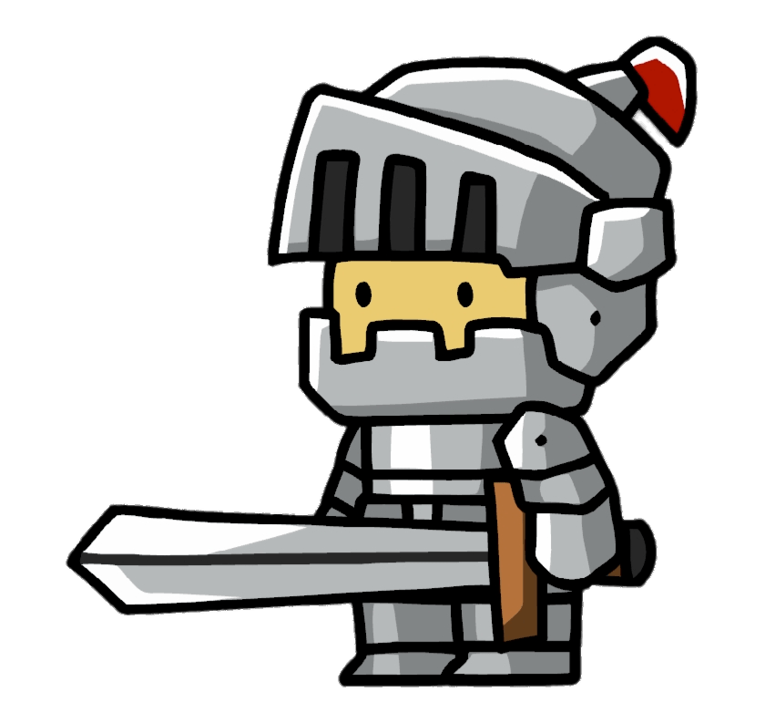 Scribblenauts Knight With Sword