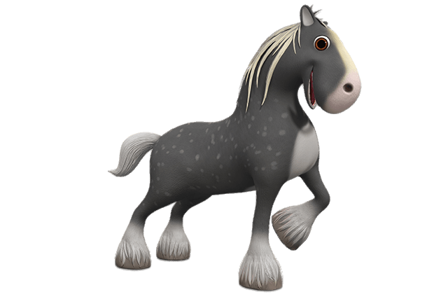 Wissper Character Herbert the Horse