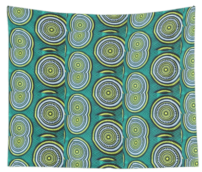 Green Capulana Fabric