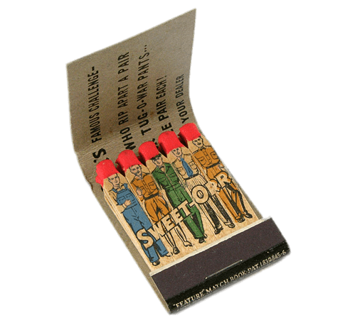Sweet-Orr Matchbook