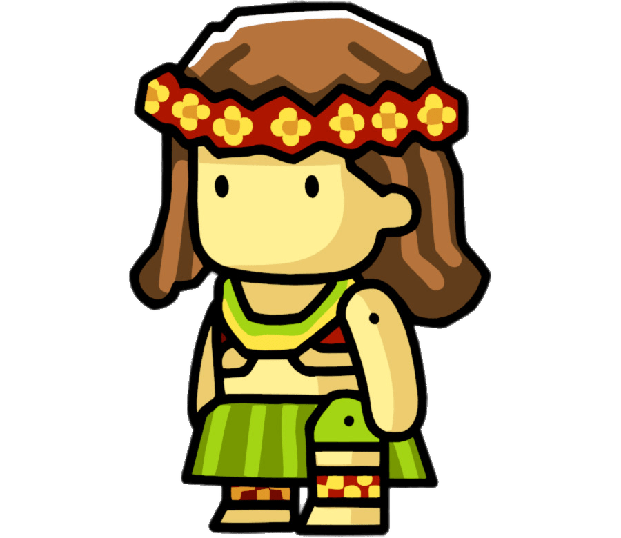 Scribblenauts Hawaiian Hula Girl