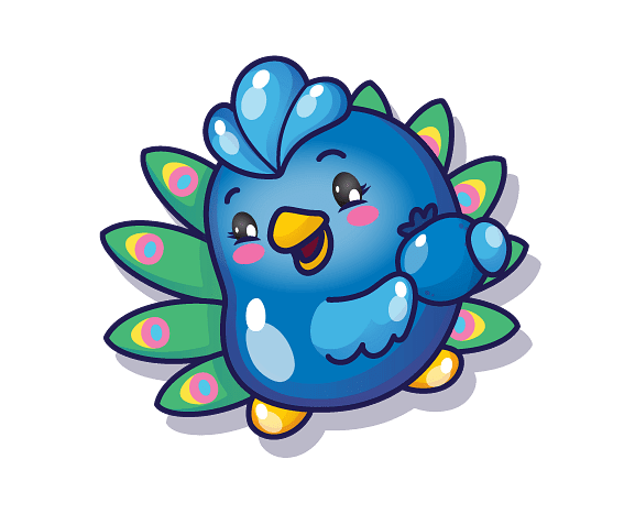 Pikmi Pop Glama the Peacock