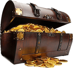 Small Open Treasure Chest