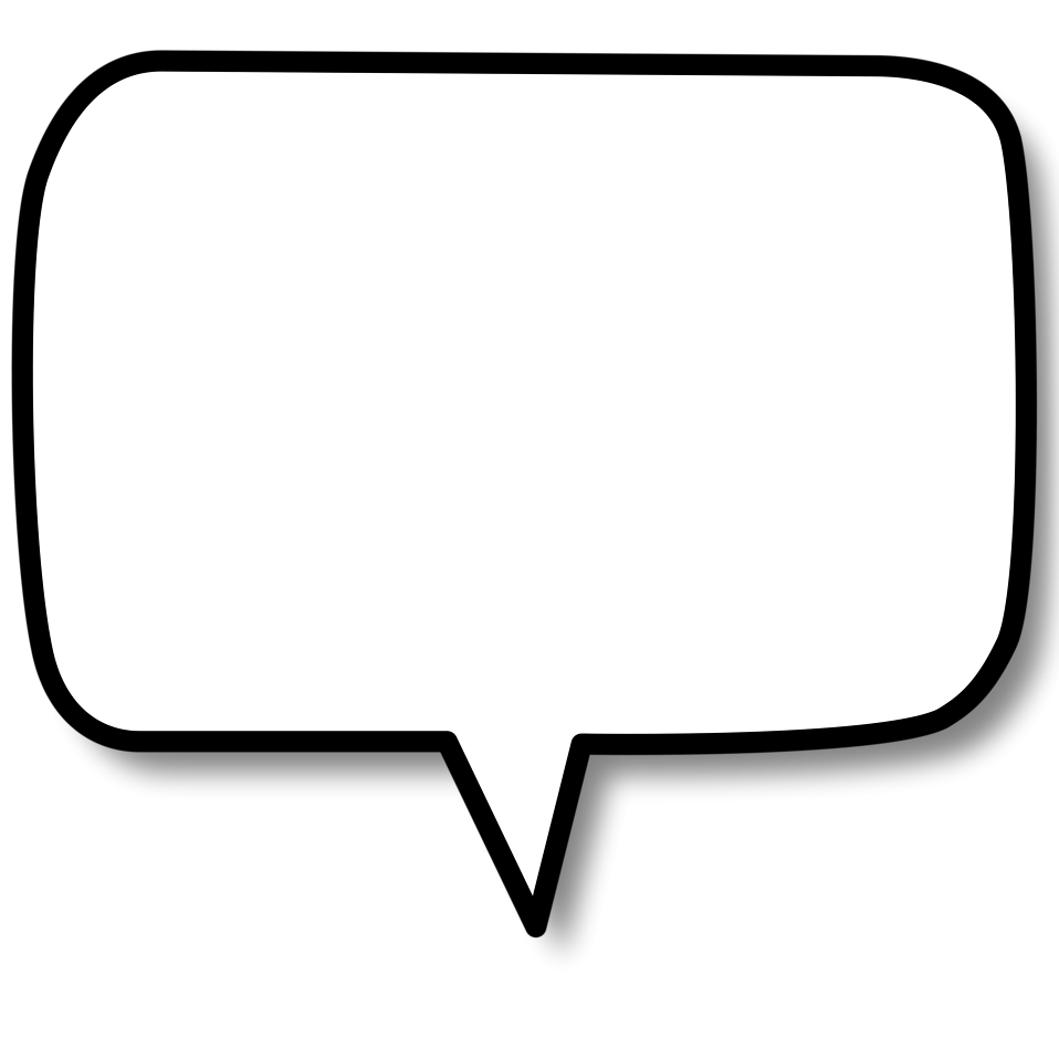 Vertical Text Bubble