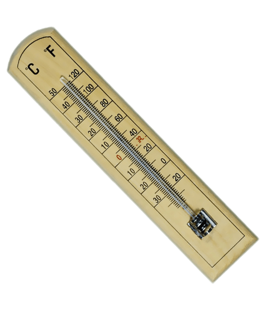 Wooden Thermometer